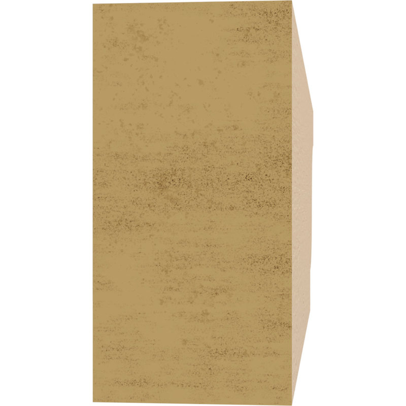 Queue de chevron Newport Woodgrain TimberThane, brun clair apprêté, H 4 po x l 12 po x P 2 po