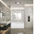 Kingston Brass 60-Inch Acrylic Rectangular 3-Wall Anti-Skid Alcove Tub With Tub Door, Hand Drain-108586735-108586734