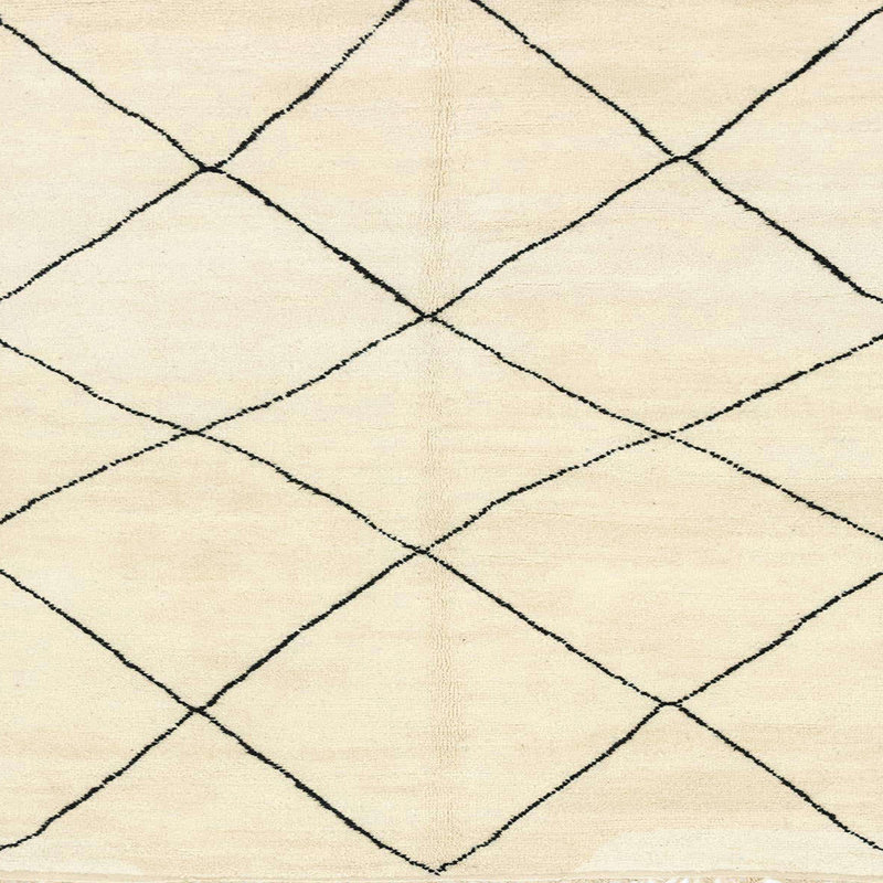 Tapis multicolore à motif abstrait Dejahna, Carré 3 pi