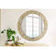 Huldar Glass Flat Wall Mirror