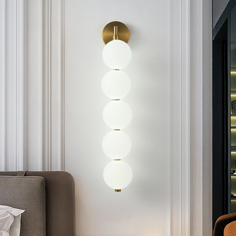 Iron LED Armed Sconce