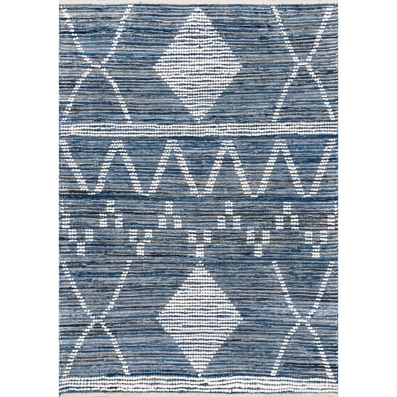 Manolis Cotton Geometric Indoor Rug, Rectangle 5' x 8'