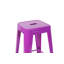 Ensemble de 4 tabourets de bar en métal sans dossier avec assemblage sans outil et conception peu encombrante-1264511493-1264511497