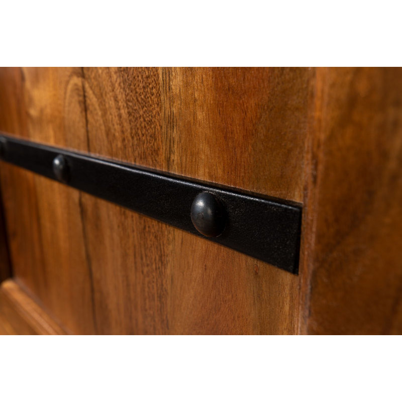 Oxford Solid Wood 120cm W 3 - Drawer Chest of Drawers