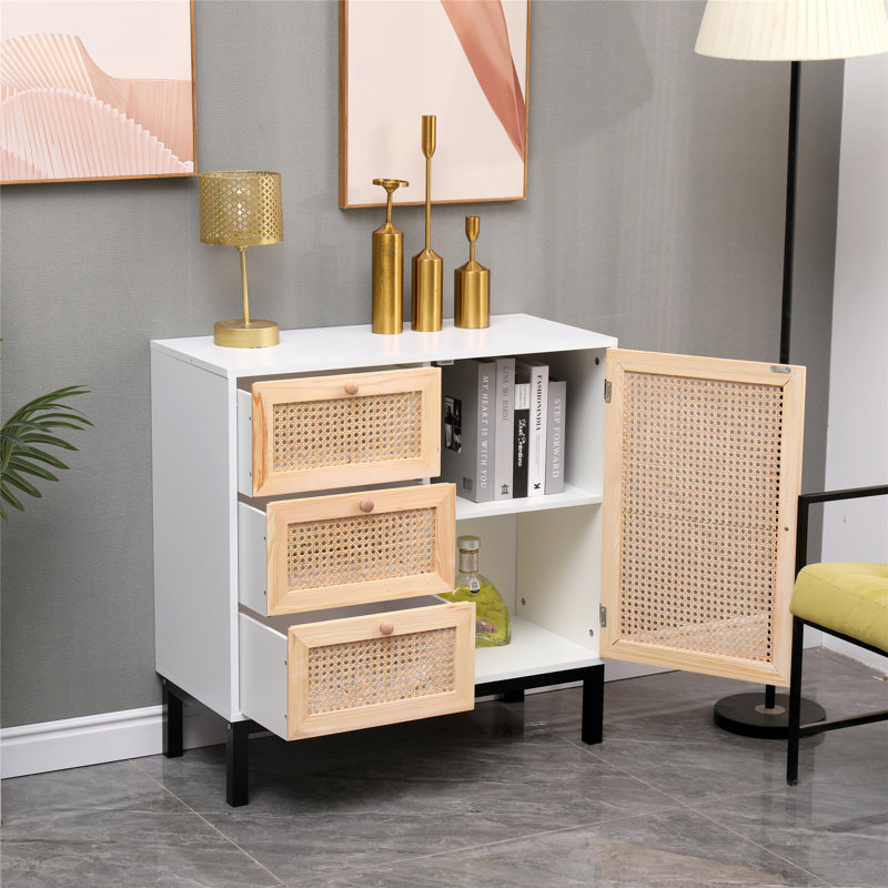 Wood 1 - Door Standard Accent Cabinet