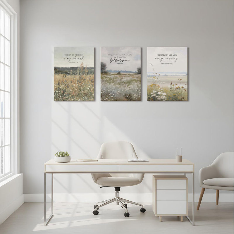 3 Piece Wrapped Canvas Print