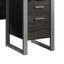 Bureau d'ordinateur avec 2 tiroirs, bureau d'écriture compact