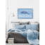 Shack at the Beach - impression d'art textuel sur bois sans cadre-24597961