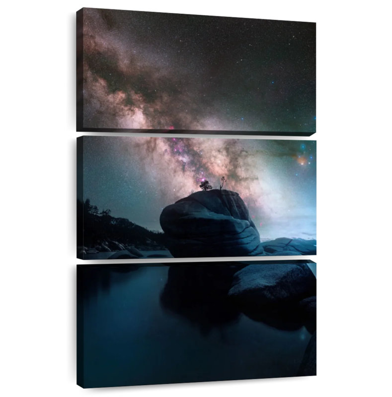 Oberle Milky Way Over Bonsai Rock, 32" H x 20" W