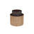 Solid Mango Wood Round End Table-1204403000