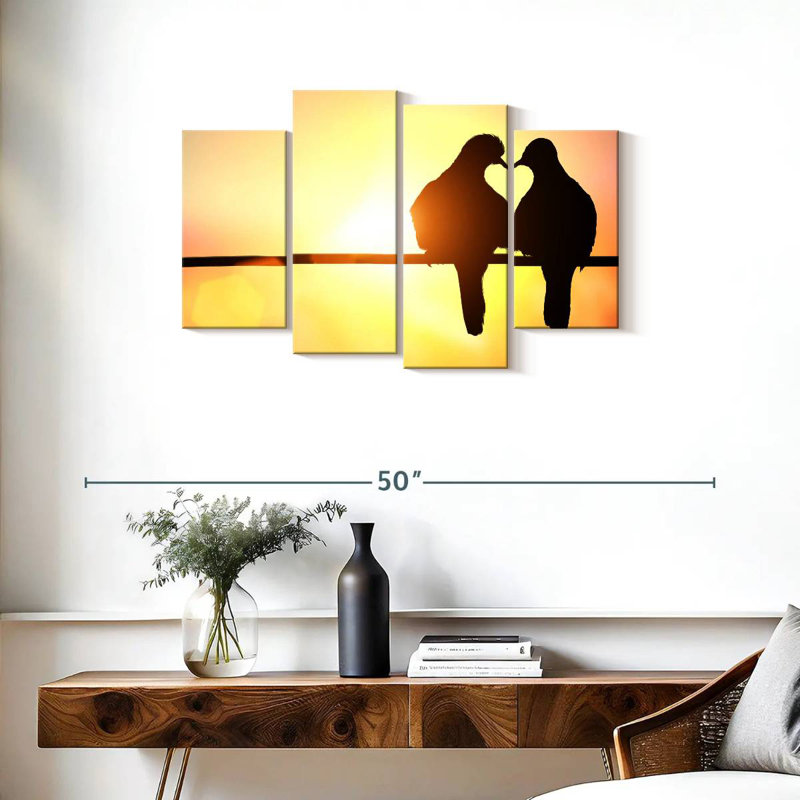 Silhouette de Hardie Love Birds