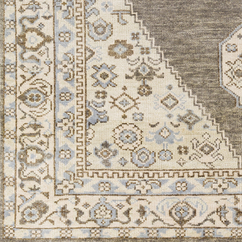 Wool Oriental Indoor Rug, Rectangle 8'10" x 12'