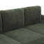 Canapé modulaire en L surdimensionné en velours modulaire 5 pièces avec repose-pieds: combinaison libre pour les grands espaces de vie, collection Nomad-967343214-967343213