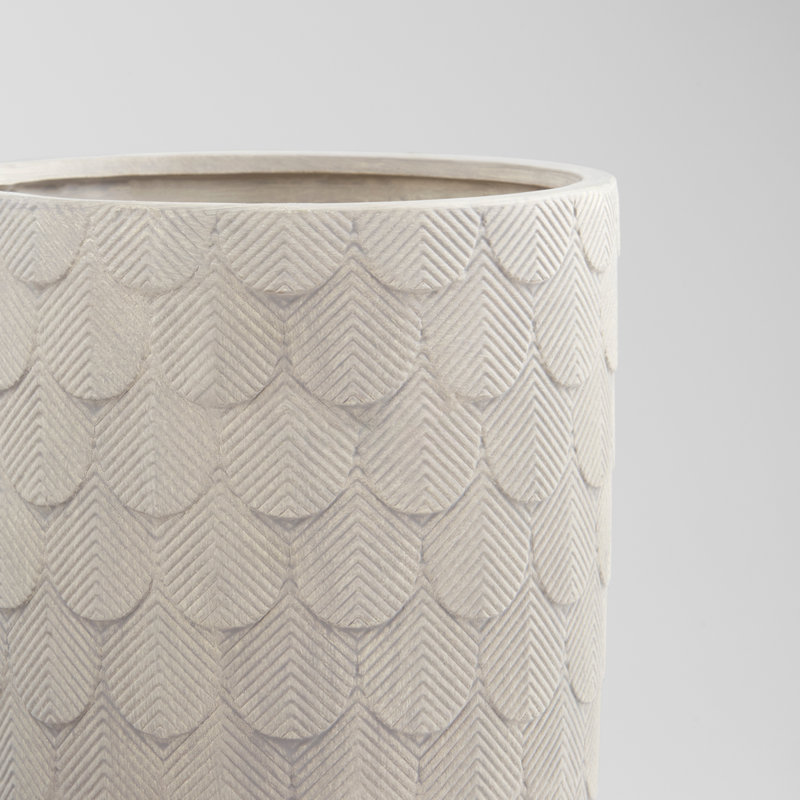 Nereus Handmade Ceramic Planter, 20" H x 12" W x 12" D