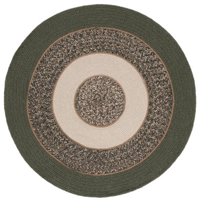 Tapis vert / beige Bergsteinn 760
