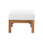 Monterey Teak Outdoor Seating Group with Cushions-94431143-124928169