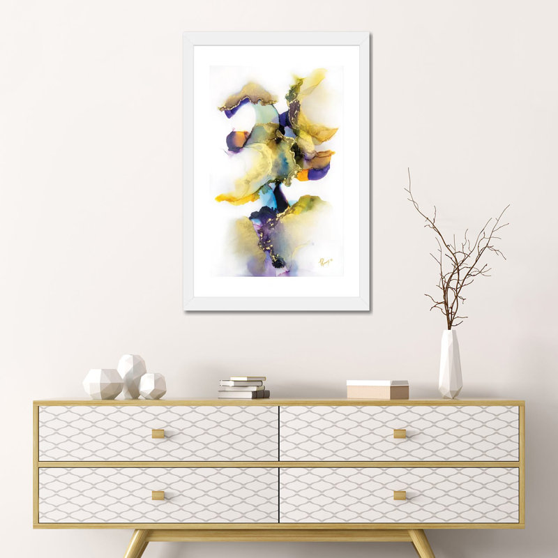 « Mother’s Love » par Jamie Pomeranz, reproduction d’art, Blanc, H 24 po x l 16 po x P 1 po, Papier encadré blanc