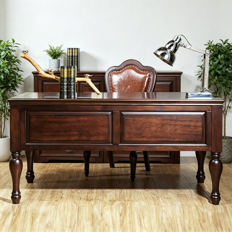 Bureau d'écriture Retro, 30.7" H x 55.11" W x 27.55" D