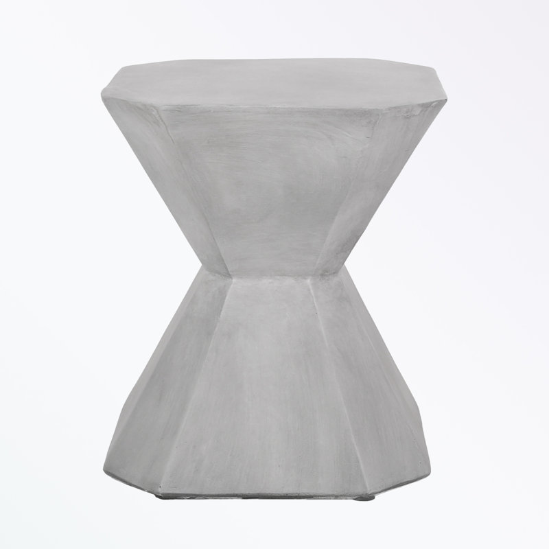 moderm design Side Table with corner-cut square top