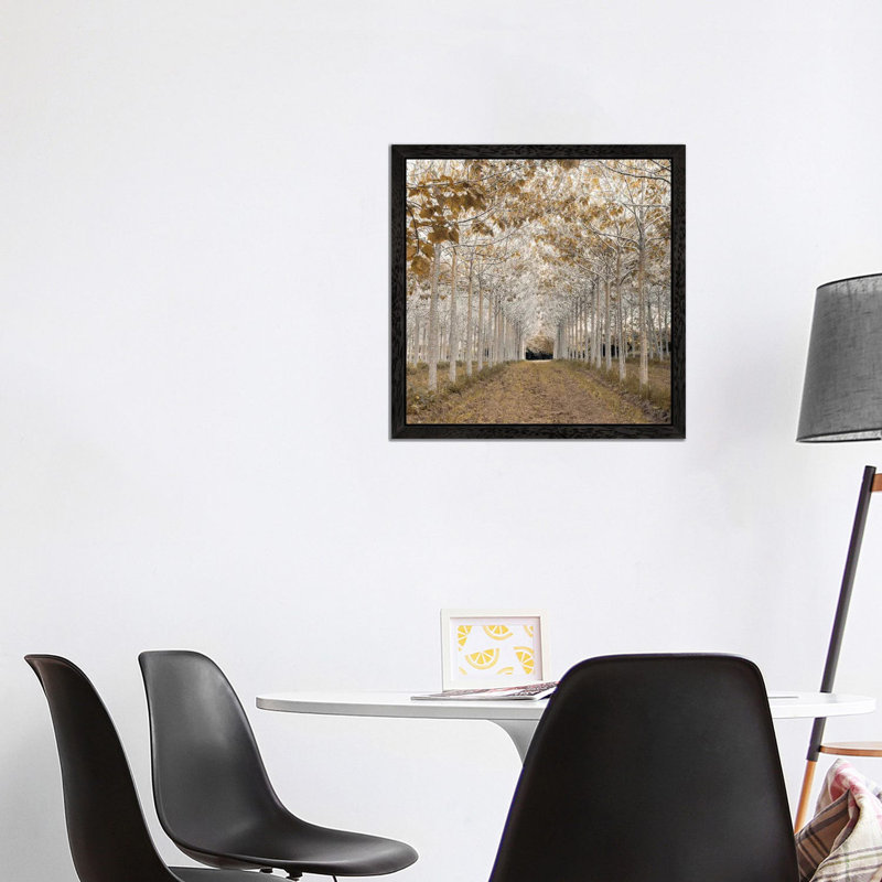 Print, 45.72 cm H x 45.72 cm W x 1.91 cm D, Black Framed