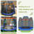 Costway 7' Hexagon Backyard Trampoline with Safety Enclosure Indoor (Wayfair Exclusive)-72732063