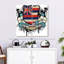 Drapeau floral Borges Hawaii-109164538