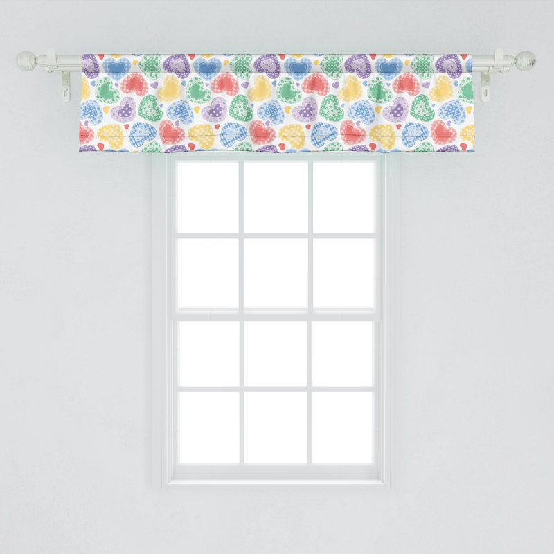 Ensemble de 2 cœurs de style patchwork Ambesonne Love, L 42 po x L 18 po