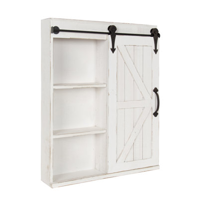 Dayanah 21.65'' W 27.55'' H Surface Medicine Cabinet Mirror 3 Fixed