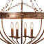 Oakpark 4 - Light Glass Chandelier