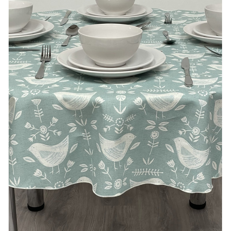 Frazeysburg Tablecloth, 47.6" W x 47.6" L, Seafoam