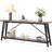 70.9” Industrial Sofa Table - Extra Long Entryway Console-693566843