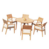 Vellore Outdoor Teak Dining Set
