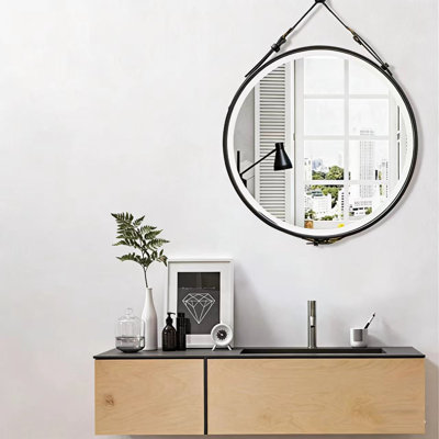 Wall Mounted Circular Mirror