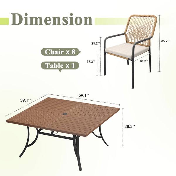Dimensions du produit