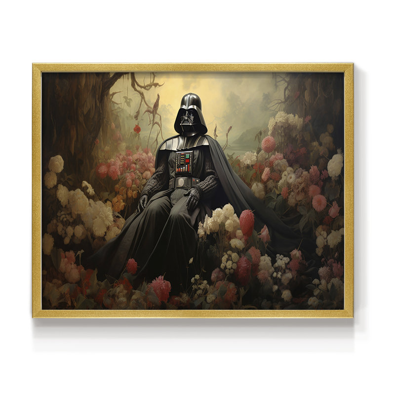 Floral Series-CCLXVI -Framed Print - Restickable