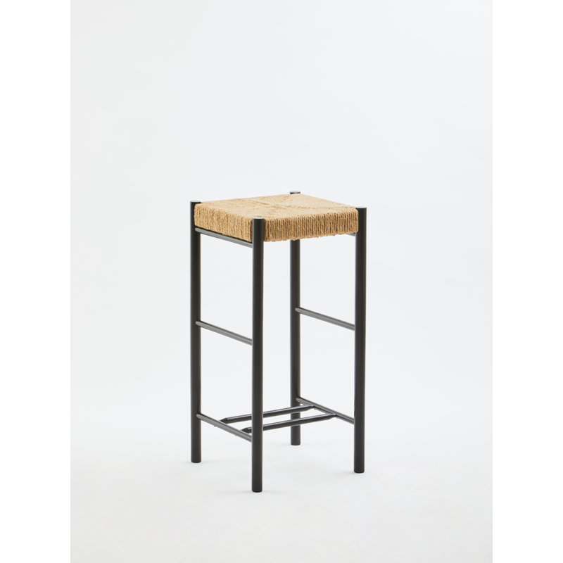 Obrian Counter Stool with Solid Wood Frame