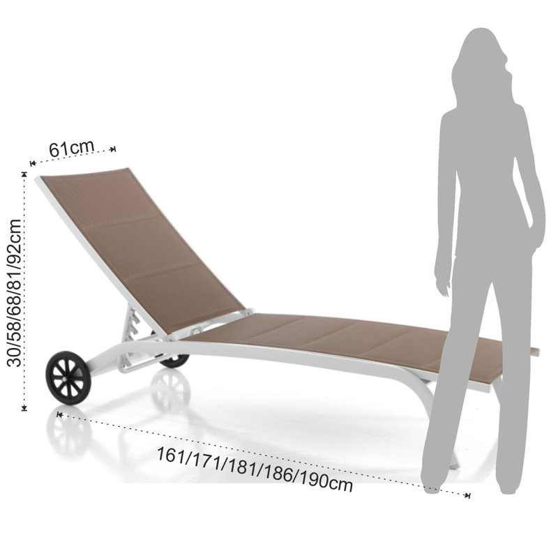Mager Reclining Sun Lounger