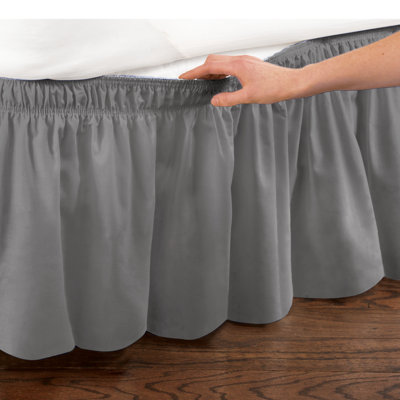 Ruffled Wrap Around Bed Skirt