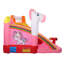 Château sautant gonflable de style poney avec piscine et toboggan (y compris le ventilateur)