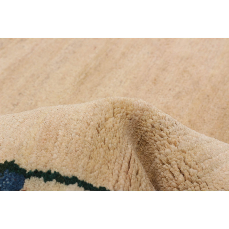 Verenis Gabbeh Cream Rug 3'11" x 6'5"
