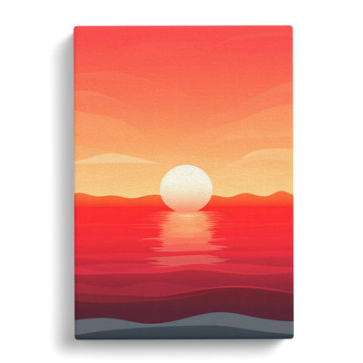Sunrise Minimalism No.2 - No Frame Print