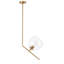 Luminaire suspendu en forme de globe à 1 lumière Suazo-1957043741-1957043743