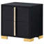 Jeremiah Black 2-Drawer Nightstand