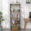 Bibliothèque 5 tablettes en bambou-1914835870