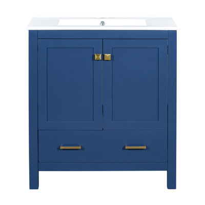 Meuble-lavabo chic avec rangement polyvalent et attrait moderne pour des salles de bain élégantes
