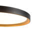 Nix 15-in Black dimmable LED Flush Mount-542262018