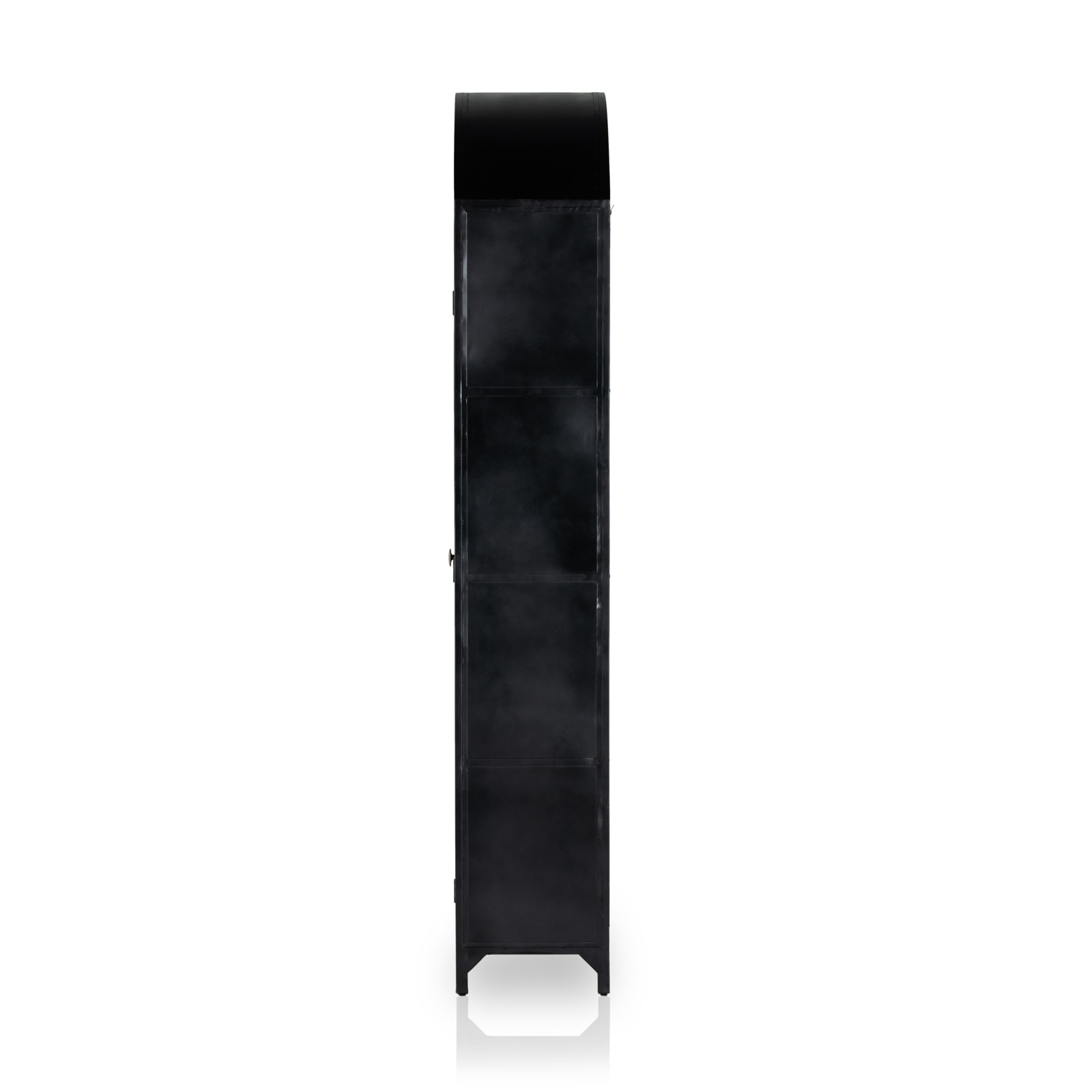 Bayline Dining Cabinet, Black/Oak