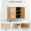 Buffet avec 2 portes et tablettes réglables