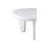White High Gloss End Table