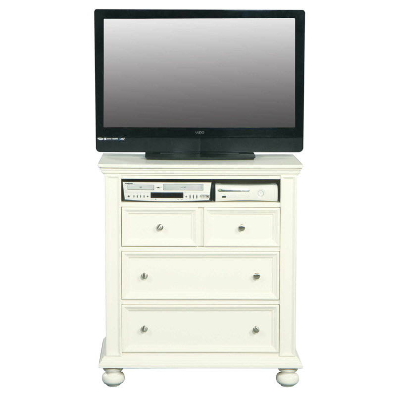 Patillo 38'' W 3 - Drawer Dresser, White